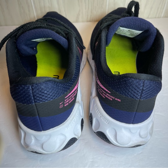 Nike Womens Renew Ride 2 CU3508-401 Navy Running Shoes Sneakers Size 7.5 - Picture 5 of 16